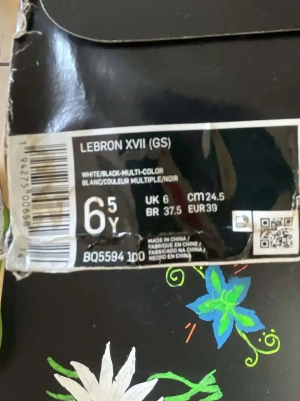 Nike LeBron 17 GS 'Air Command Force' Basketball Shoes (BQ5594-100)